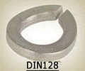 DIN 128 A podložka pružná 128
